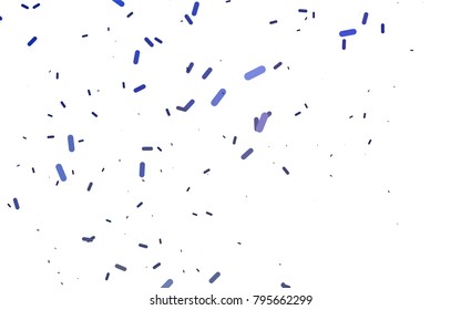 Dark BLUE vector layout with flat lines. Blurred decorative design in simple style with lines. The pattern can be used for medical ad, booklets, leaflets