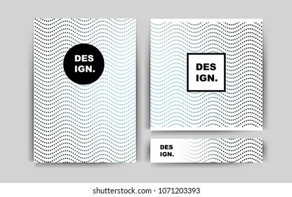 Dark BLUE vector layout for Leaflets. Glitter abstract design concept with text box. Completely new template for your brand book.