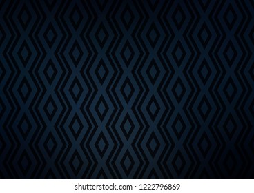 Dark BLUE vector layout with lines, rectangle. Colorful lines, squares on abstract background with gradient. Smart design for your business advert.