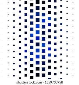 Dark BLUE vector layout with lines, rectangles. New abstract illustration with rectangular shapes. Best design for your ad, poster, banner.