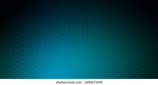 Dark BLUE vector layout with lines, rectangles. Abstract gradient illustration with colorful rectangles. Design for your business promotion.