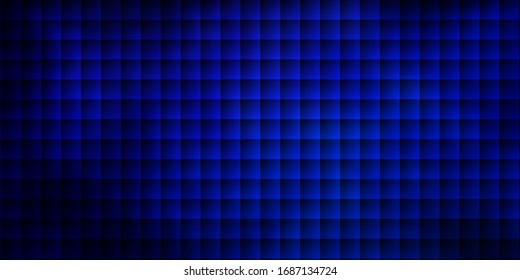 Dark BLUE vector layout with lines, rectangles. Abstract gradient illustration with rectangles. Pattern for busines booklets, leaflets