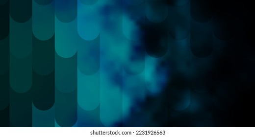 Dark BLUE vector layout with lines. Modern abstract illustration with colorful lines. Smart design for your promotions.