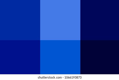 Dark BLUE vector layout with set of colors. Shining palette with spectrum of colors. Pattern of colors for designers of booklets, leaflets.