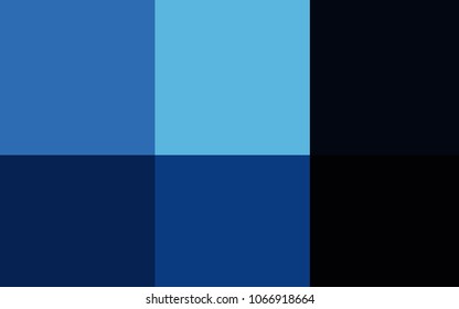 Dark BLUE vector layout with set of colors. Colorful gradient set with collection of rainbow colors. Smart set of colors for your work as a designer.