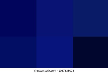 Dark BLUE vector layout with set of colors. Color palette with set of colors. Pattern of colors for designers of booklets, leaflets.