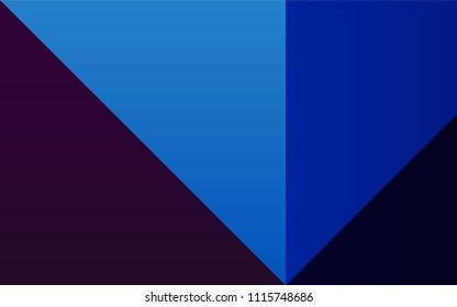 Dark BLUE vector layout with set of colors. Abstract palette with samples of rainbow colors. Set of colors for clever designers.