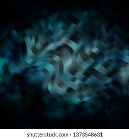 Dark BLUE vector layout with wry lines. Illustration in abstract style with gradient curved.  Template for cellphones.