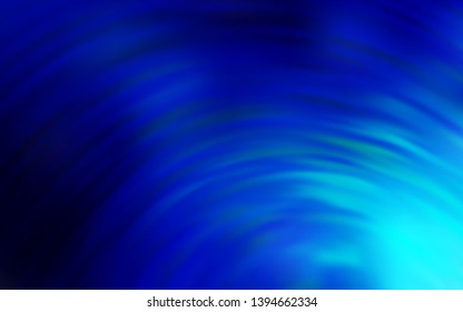 Dark BLUE vector layout with wry lines. Shining colorful illustration in simple style. A completely new template for your design.