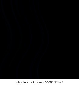 Dark BLUE vector layout with wry lines. Colorful illustration, which consists of curves. Smart design for your promotions.