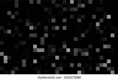 Dark BLUE vector low poly background. A sample with a polygonal design. Illustration in polygonal style with repeating squares