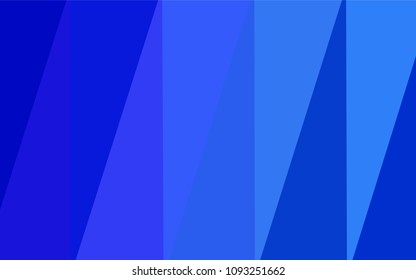 Dark BLUE vector low poly texture. Polygonal abstract illustration with gradient. Triangular pattern for your business design.