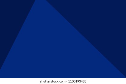 Dark BLUE vector low poly layout. Glitter abstract illustration with an elegant triangles. New template for your brand book.
