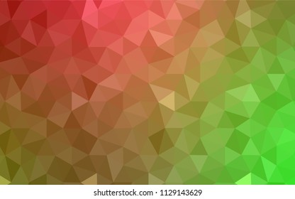 Dark BLUE vector low poly layout. Modern abstract illustration with triangles. Polygonal design for your web site.