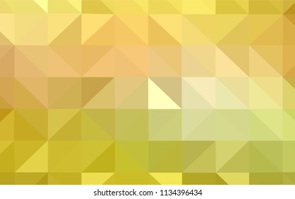 Dark BLUE vector low poly texture. Triangular geometric sample with gradient.  Completely new template for your banner.