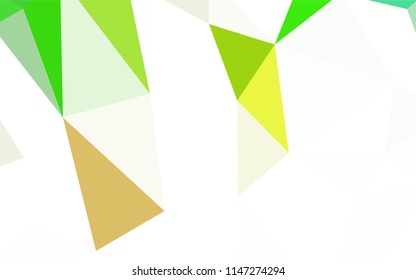 Dark BLUE vector low poly layout. A completely new color illustration in a polygonal style. Completely new template for your banner.