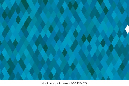 Dark BLUE vector low poly pattern. Colorful illustration in abstract style with gradient. The completely new template can be used for your brand book.
