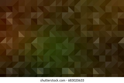 Dark BLUE vector low poly background. Shining illustration, which consist of triangles. Brand-new design for your business.