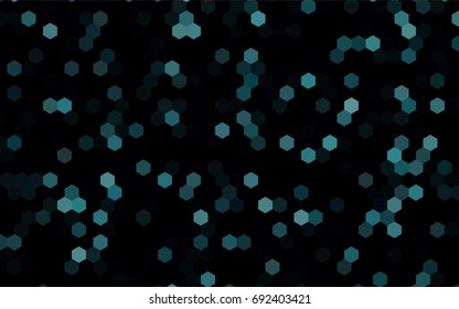 Dark BLUE vector low poly background. A sample with a polygonal design. Low poly illustration, low polygonal background.