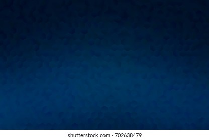 Dark BLUE vector low poly background. A sample with a polygonal design. Low poly illustration, low polygonal background.