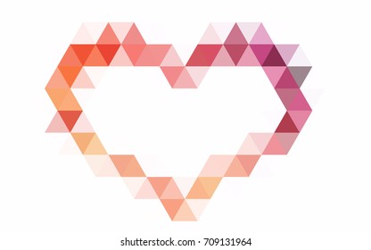 Dark BLUE vector low poly template. Shining illustration, which consist of triangles. The polygonal design can be used for your web site.