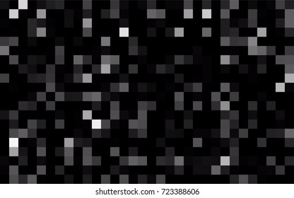 Dark BLUE vector low poly background. A sample with a polygonal design. Illustration in polygonal style with repeating squares