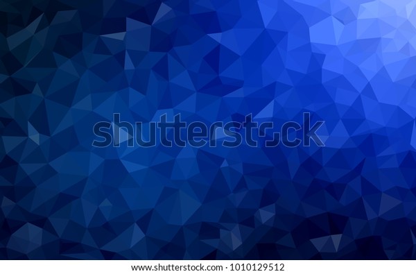 低ポリ結晶の背景に暗い青のベクター画像 ポリゴンデザインパターン 低ポリゴン背景に低ポリイラスト のベクター画像素材 ロイヤリティフリー