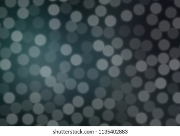 Dark BLUE vector modern bokeh pattern. Colorful illustration in abstract style with gradient. The best blurred design for your business.
