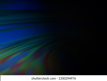 Dark BLUE vector modern bokeh pattern. Shining colorful illustration in a Brand new style. Brand new style for your business design.