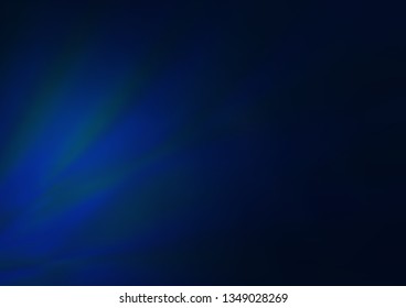Dark BLUE vector modern bokeh pattern. Glitter abstract illustration with an elegant design. The template for backgrounds of cell phones.