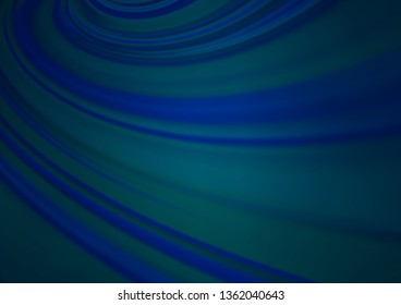 Dark BLUE vector modern bokeh pattern. Colorful illustration in abstract style with gradient. The template for backgrounds of cell phones.