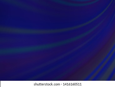 Dark BLUE vector modern bokeh pattern. An elegant bright illustration with gradient. A new texture for your design.