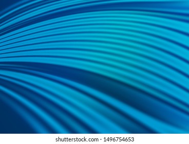 Dark BLUE vector modern bokeh pattern. Colorful illustration in blurry style with gradient. The template for backgrounds of cell phones.