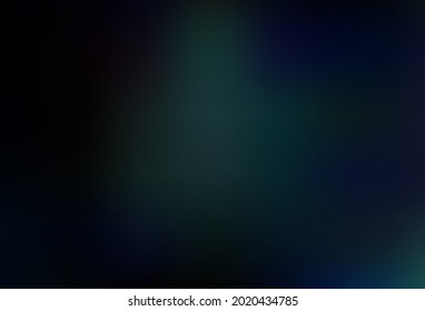 Dark BLUE vector modern bokeh pattern. Shining colorful illustration in a Brand new style. Brand new template for your design.