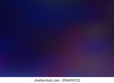 Dark BLUE vector modern bokeh pattern. A vague abstract illustration with gradient. Best blurred design for your business.