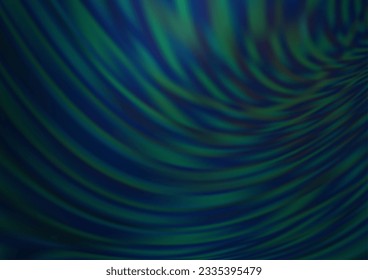 Dark BLUE vector modern bokeh pattern. A vague abstract illustration with gradient. The best blurred design for your business.