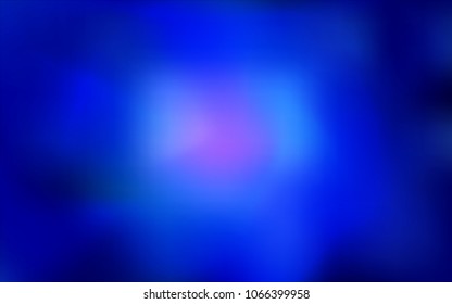 Dark BLUE vector modern elegant background. Modern geometrical abstract illustration with gradient. The completely new template can be used for your brand book.