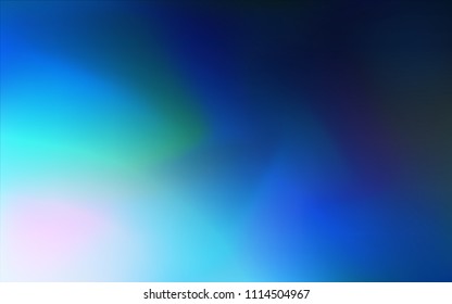 Dark BLUE vector modern elegant layout. Brand-new colored illustration in blurry style with gradient. A completely new template for your business design.