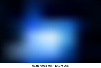 Dark BLUE vector modern elegant layout. A completely new colored illustration in blur style. Background for designs.