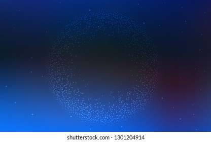 Dark BLUE vector modern elegant layout. Modern abstract illustration with gradient. Smart design for your work.
