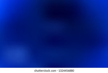 Dark BLUE vector modern elegant background. A completely new colored illustration in blur style. New style for your business design.