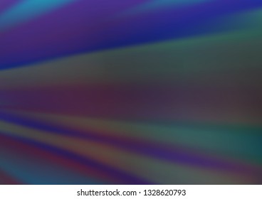Dark BLUE vector modern elegant background. Colorful illustration in blurry style with gradient. Brand new design for your business.