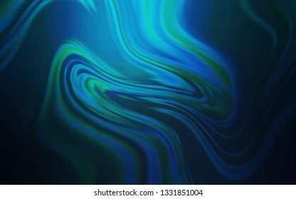 Dark BLUE vector modern elegant background. A completely new colored illustration in blur style. Completely new design for your business.