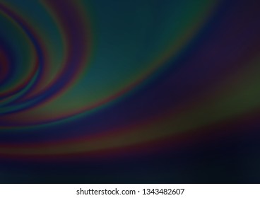 Dark BLUE vector modern elegant background. Creative illustration in halftone style with gradient. The template for backgrounds of cell phones.