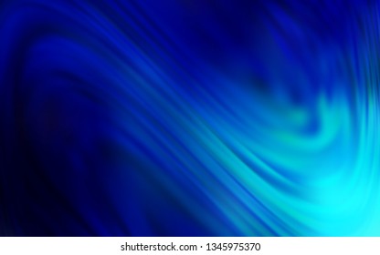 Dark BLUE vector modern elegant background. Shining colored illustration in smart style. The best blurred design for your business.