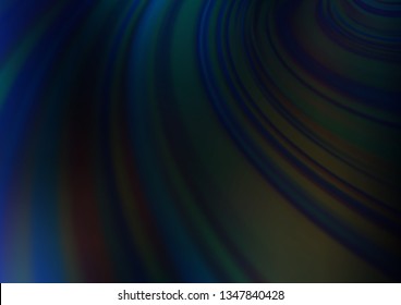 Dark BLUE vector modern elegant template. Colorful abstract illustration with gradient. The template for backgrounds of cell phones.
