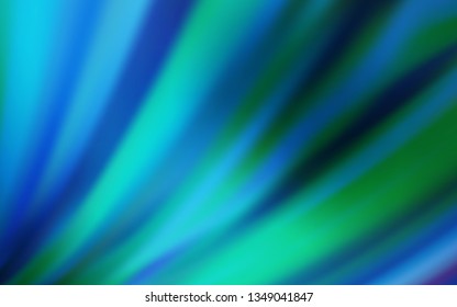 Dark BLUE vector modern elegant background. An elegant bright illustration with gradient. New style design for your brand book.