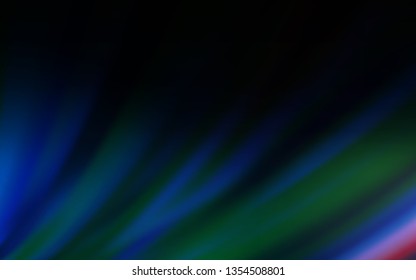 Dark BLUE vector modern elegant layout. An elegant bright illustration with gradient. New style for your business design.