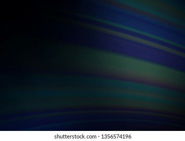 Dark BLUE vector modern elegant background. Modern geometrical abstract illustration with gradient. The template can be used for your brand book.