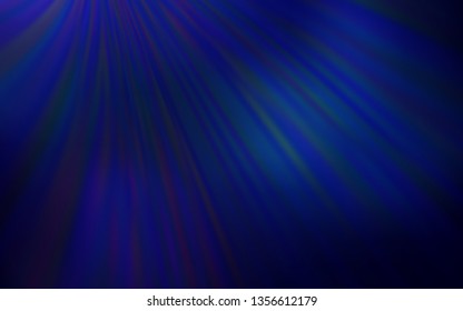 Dark BLUE vector modern elegant background. Colorful abstract illustration with gradient. New design for your business.